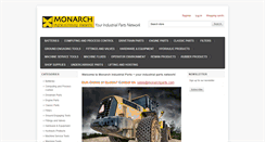 Desktop Screenshot of monarchparts.com